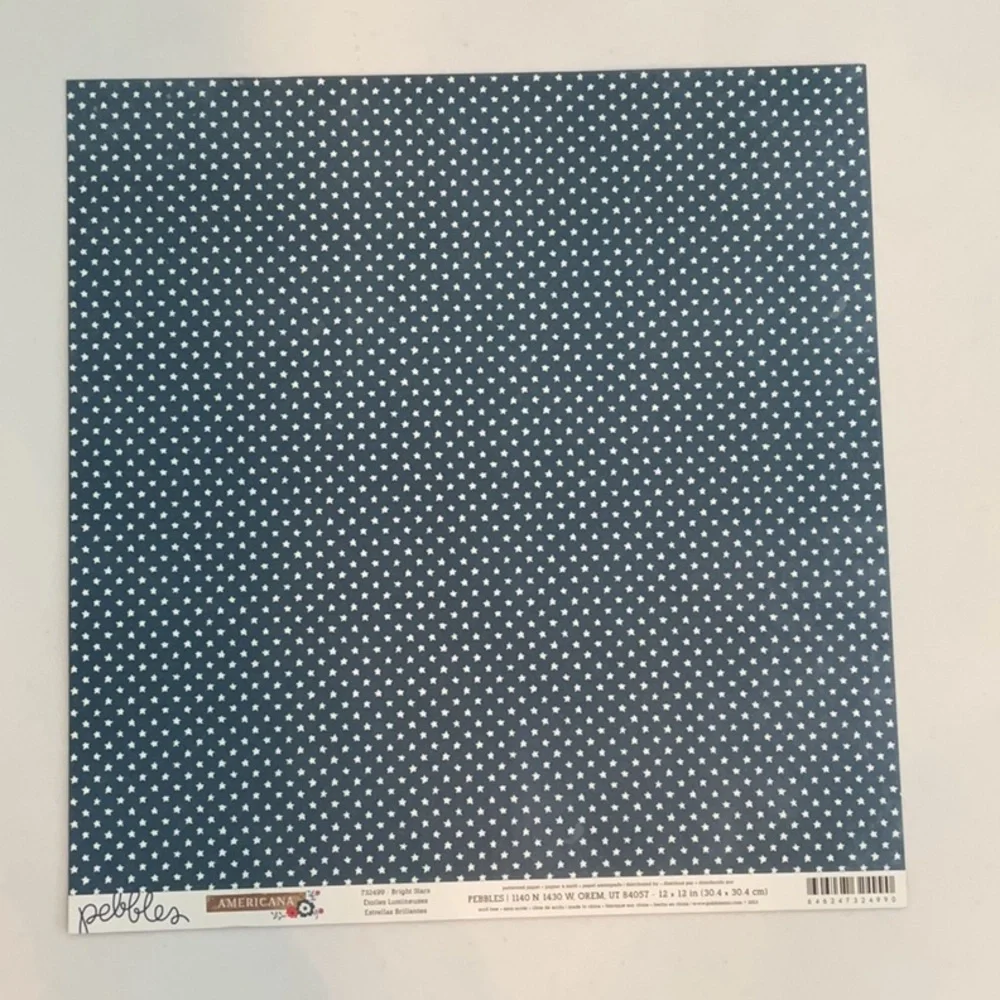 Patriotic / Americana Scrapbook Paper